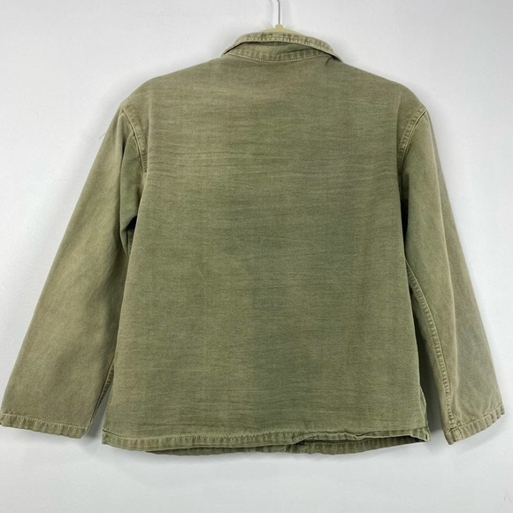 THE GREAT. sergeant army green embroidered fringe jacket - Picture 7 of 11